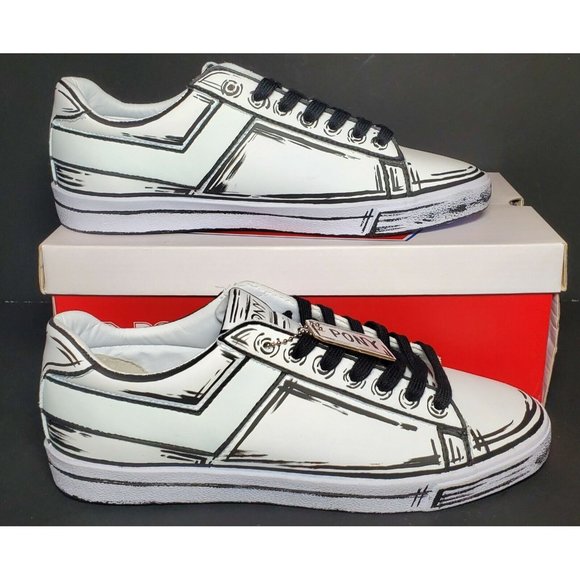 Pony Custom TopStar "Comic Style Design" Size Men 8.5 Women 10.5 New  410430 14W - Picture 1 of 12
